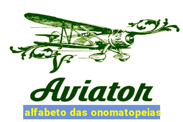 alfabeto das onomatopeias